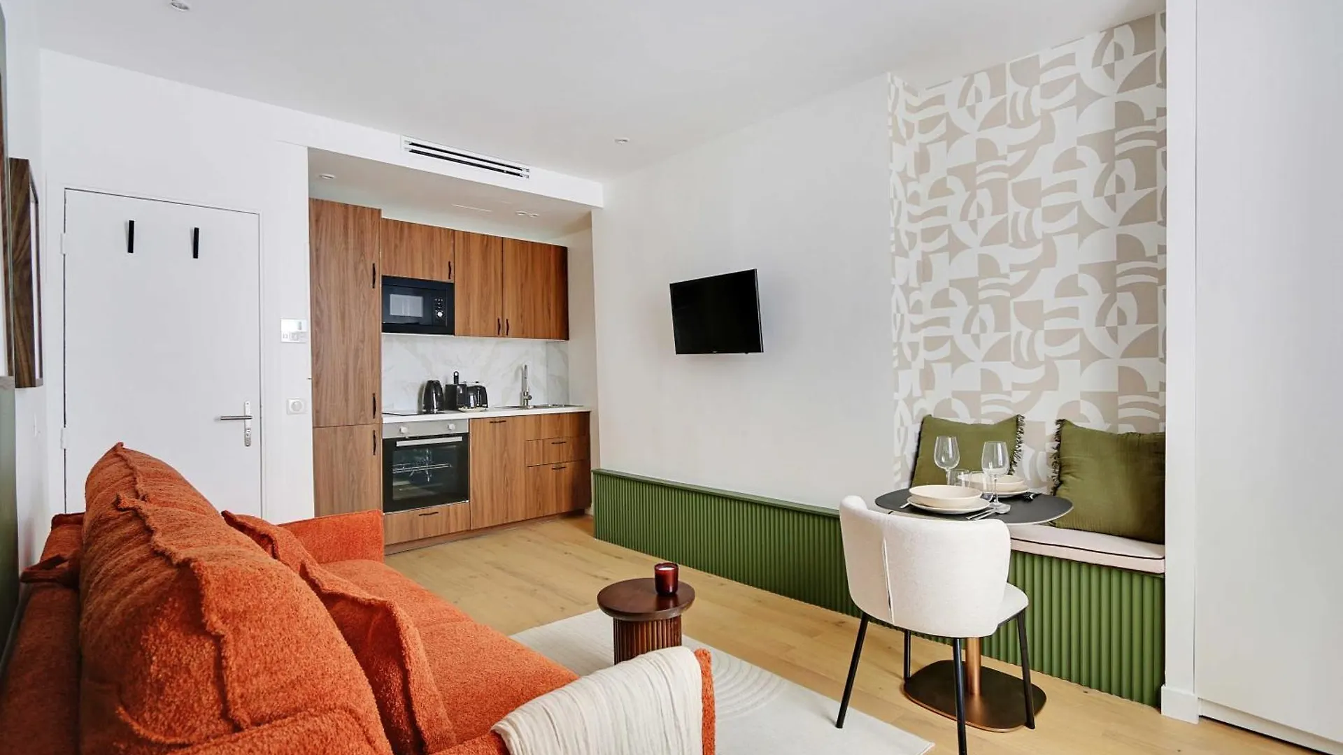 Modern Studio With Ac - 2p - Sacre Coeur باريس